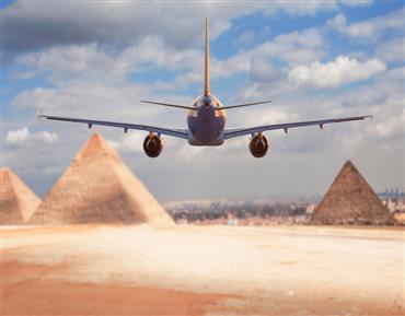 Tagestour nach Kairo mit dem Flugzeug